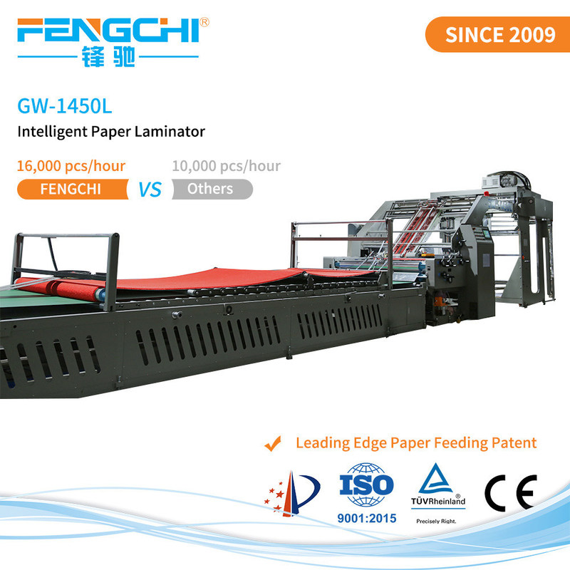 Multi Ply Corrugated Paper Mounting Machine with Wide Format and ...